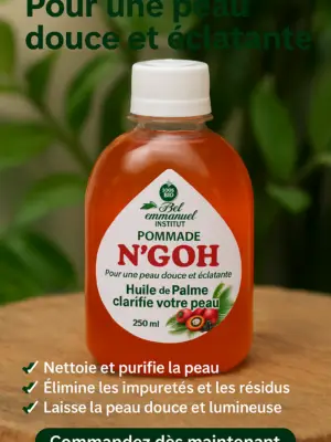 🌟 Pommade N’GOH – Pour une Peau Douce et Éclatante 🌟