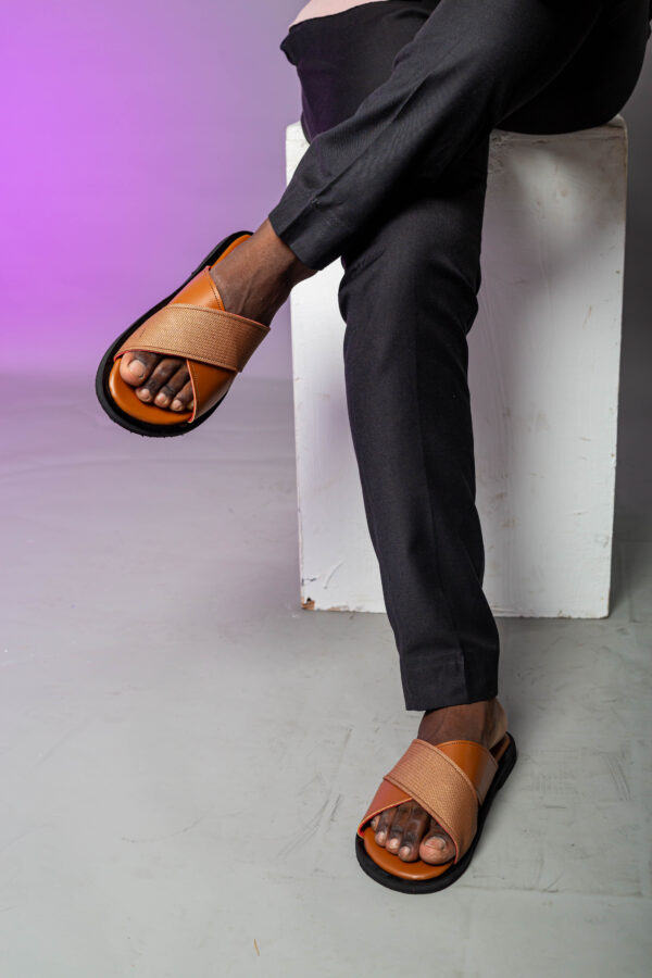 Bezoo Sandale Style Marron Clair 2