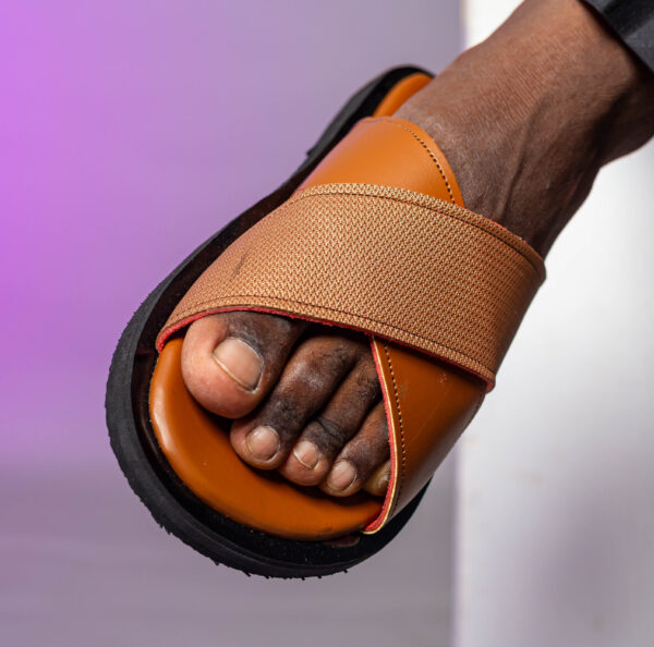 Bezoo Sandale Style Marron Clair 3