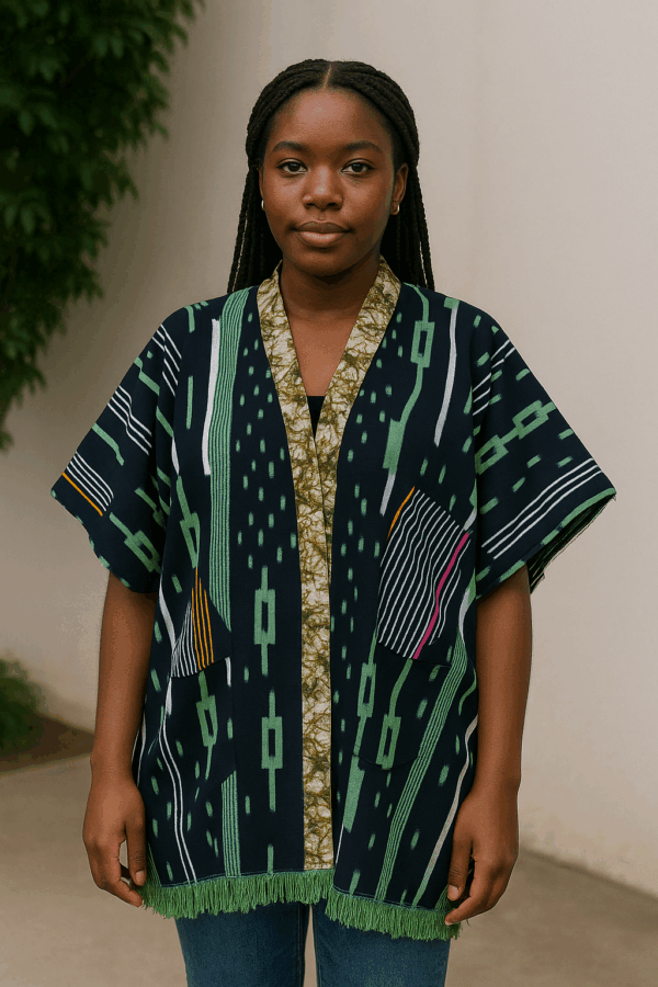 Kimono en tissu traditionnel