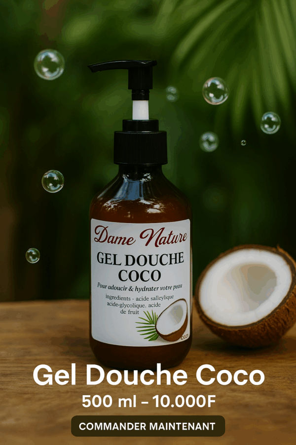 Gel Douche Coco – Dame Nature | 500 ml