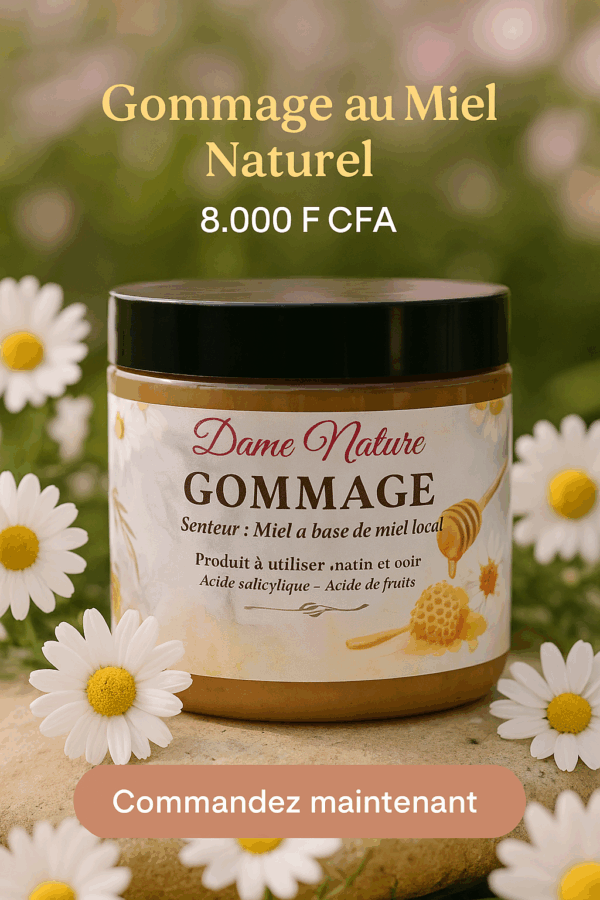 ✨ Gommage au Miel Naturel – Dame Nature 300ml✨