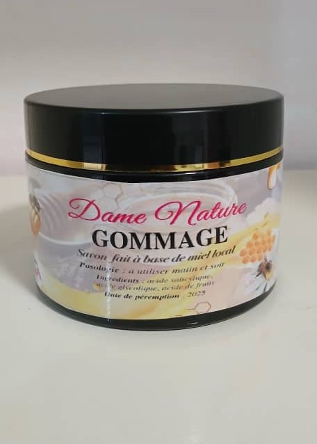 ✨ Gommage au Miel Naturel – Dame Nature 300ml✨