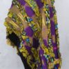Pantcho en pagne 3-en-1 violet jaune