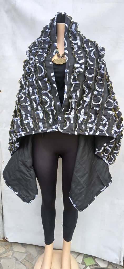 Pantcho en pagne 3-en-1