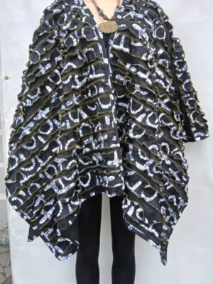 Pantcho en pagne 3-en-1