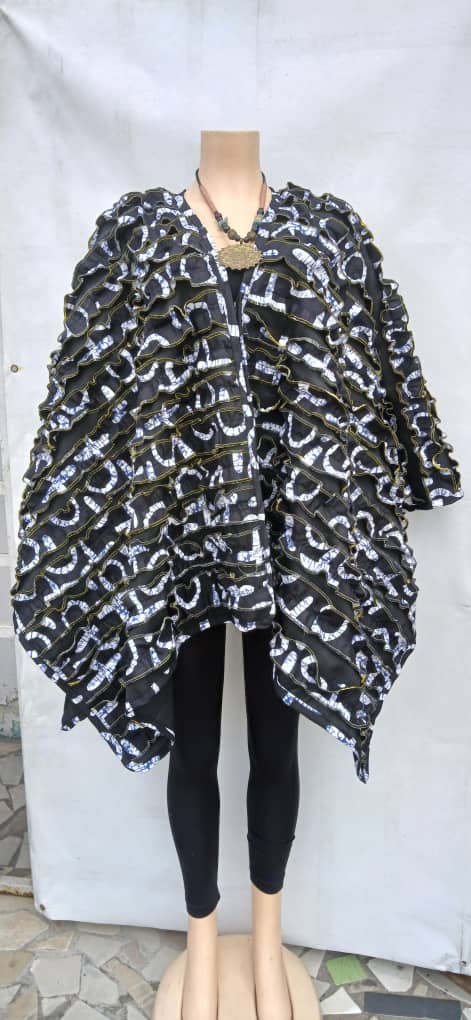 Pantcho en pagne 3-en-1