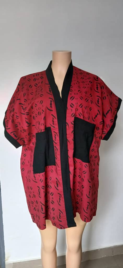 Kimono en coton wax